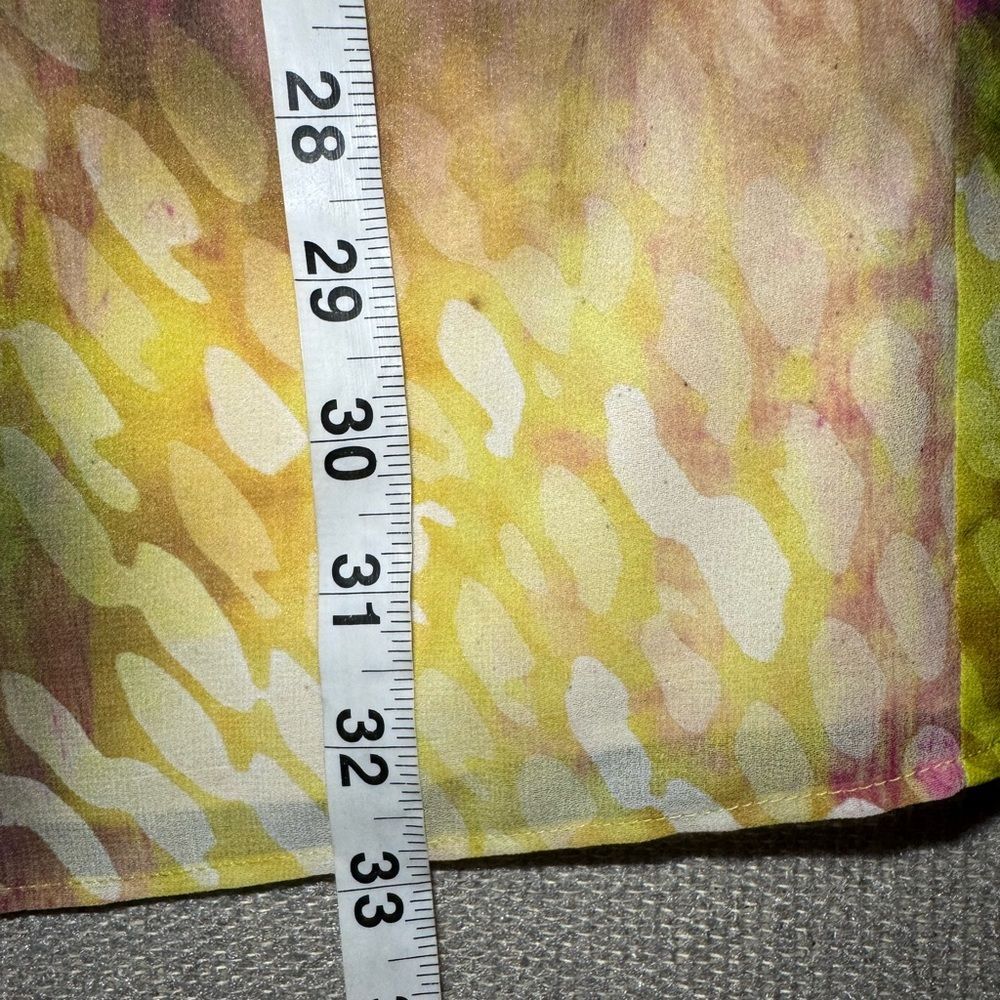 Bebe size medium tie dye One-Shoulder Multicolor snake skin print mini dress - Picture 6 of 8